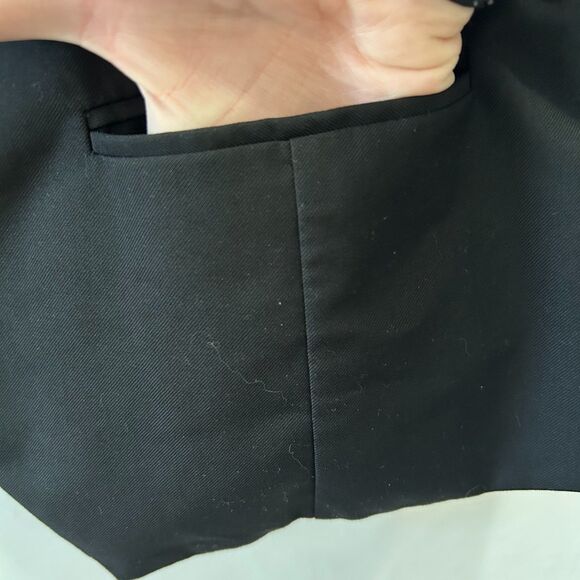 Coofandy Black Dress Vest Size Small - Picture 6 of 8